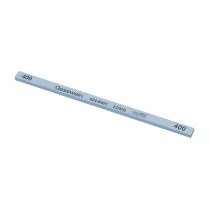 Gesswein® EDM Blue Stones - 1/4" x 1/8" x 6", 400 Grit  (Pkg. of 12)