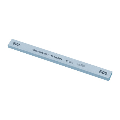 Gesswein® EDM Blue Stones - 1/2" x 1/4" x 6", 600 Grit  (Pkg. of 12)