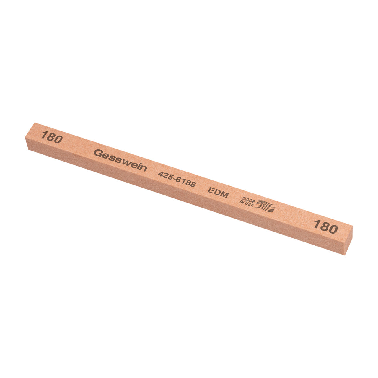 Gesswein® EDM Stones - 3/8" x 3/8" x 6", 180 Grit  (Pkg. of 12)