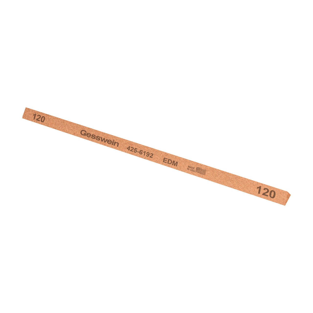 Gesswein® EDM Stones - 1/4" x 6" Triangle, 120 Grit  (Pkg. of 12)