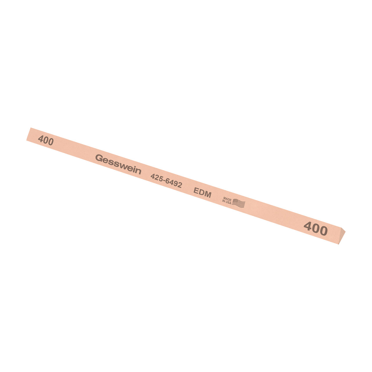 Gesswein® EDM Stones - 1/4" x 6" Triangle, 400 Grit  (Pkg. of 12)