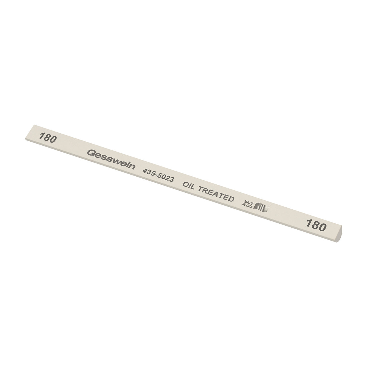 Gesswein® Oil-Treated Stones - 1/4" x 6" Hybrid, 180 Grit  (Pkg. of 12)