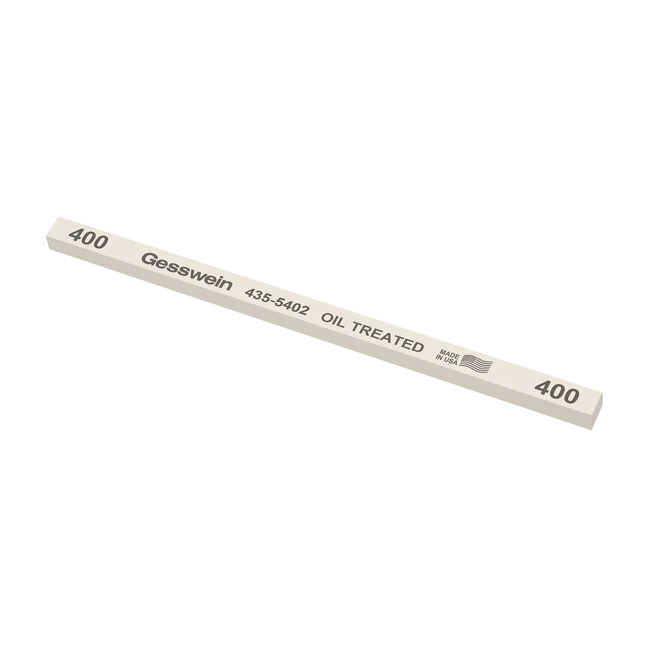 Gesswein® Oil-Treated Stones - 1/4" x 1/4" x 6", 400 Grit  (Pkg. of 12)