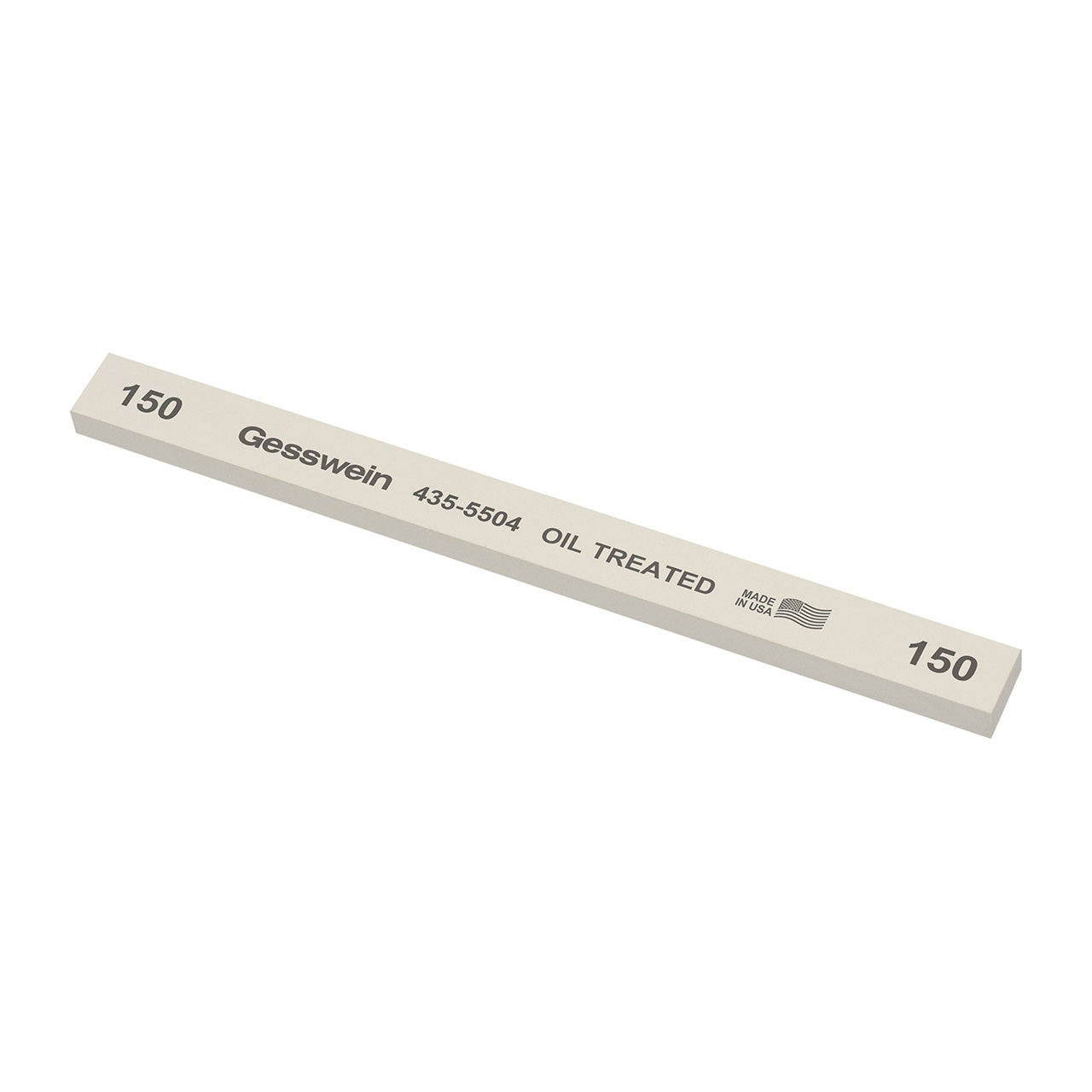 Gesswein® Oil-Treated Stones - 1/2" x 1/4" x 6", 150 Grit  (Pkg. of 12)