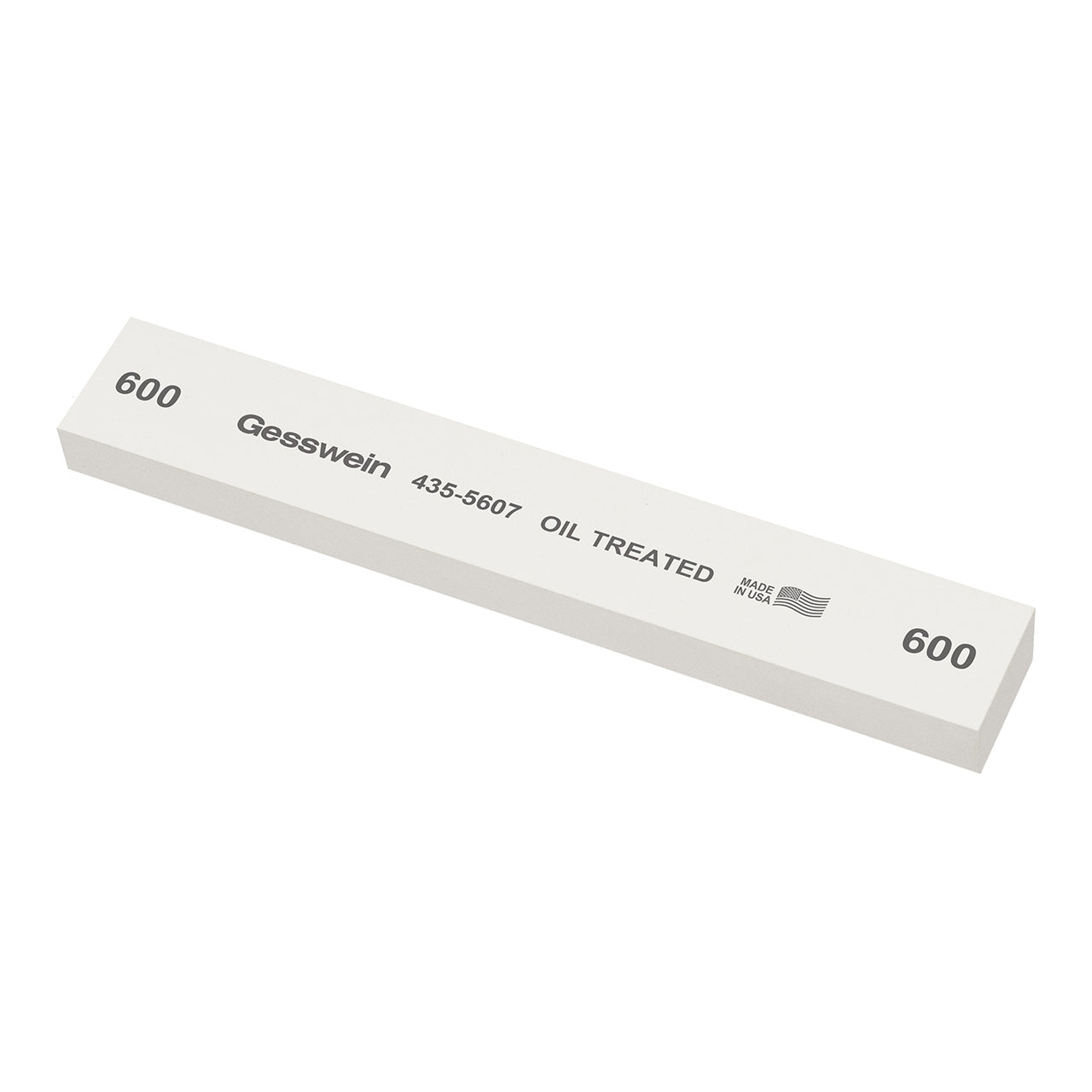 Gesswein® Oil-Treated Stones - 1" x 1/2" x 6", 600 Grit  (Pkg. of 6)