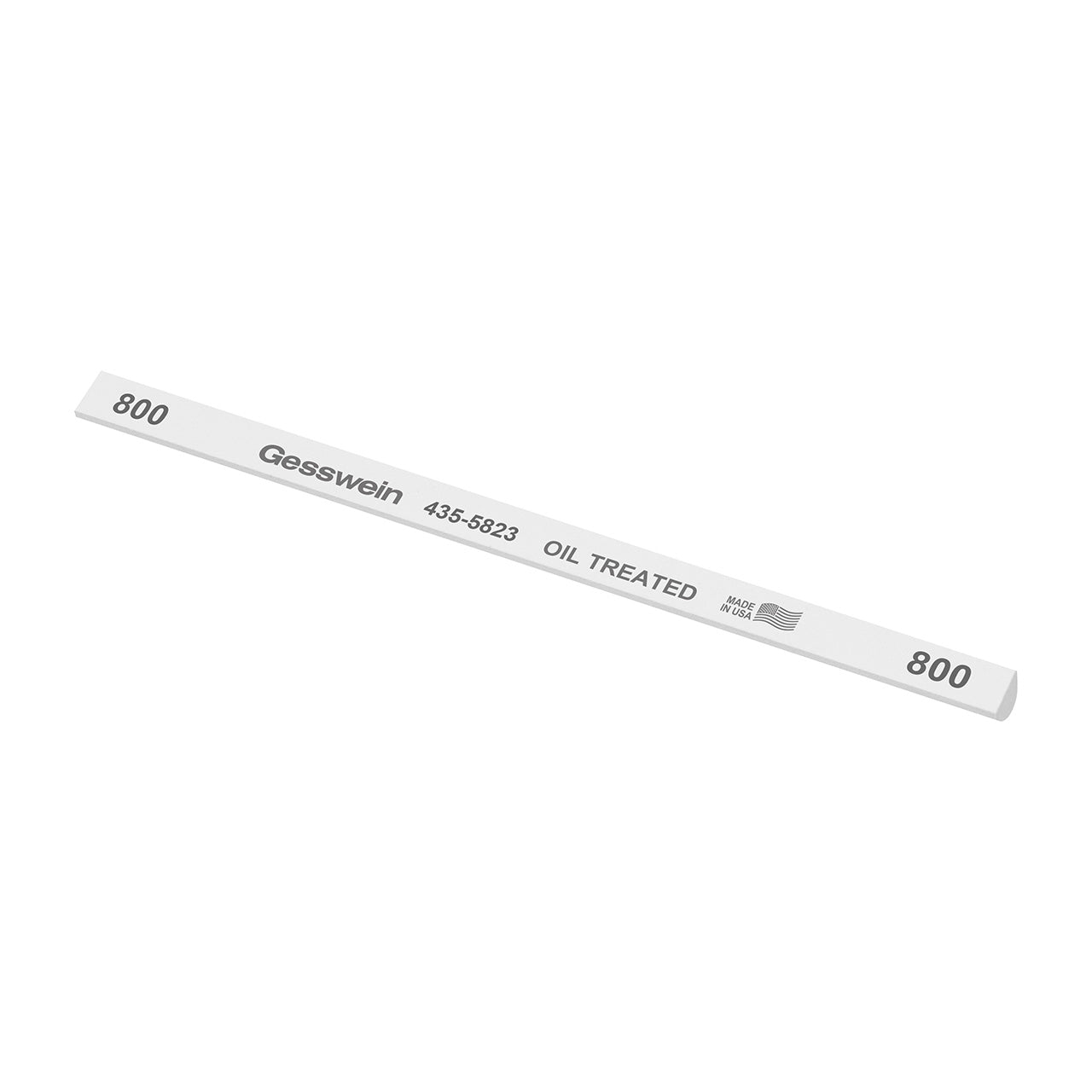 Gesswein® Oil-Treated Stones - 1/4" x 6" Hybrid, 800 Grit  (Pkg. of 12)