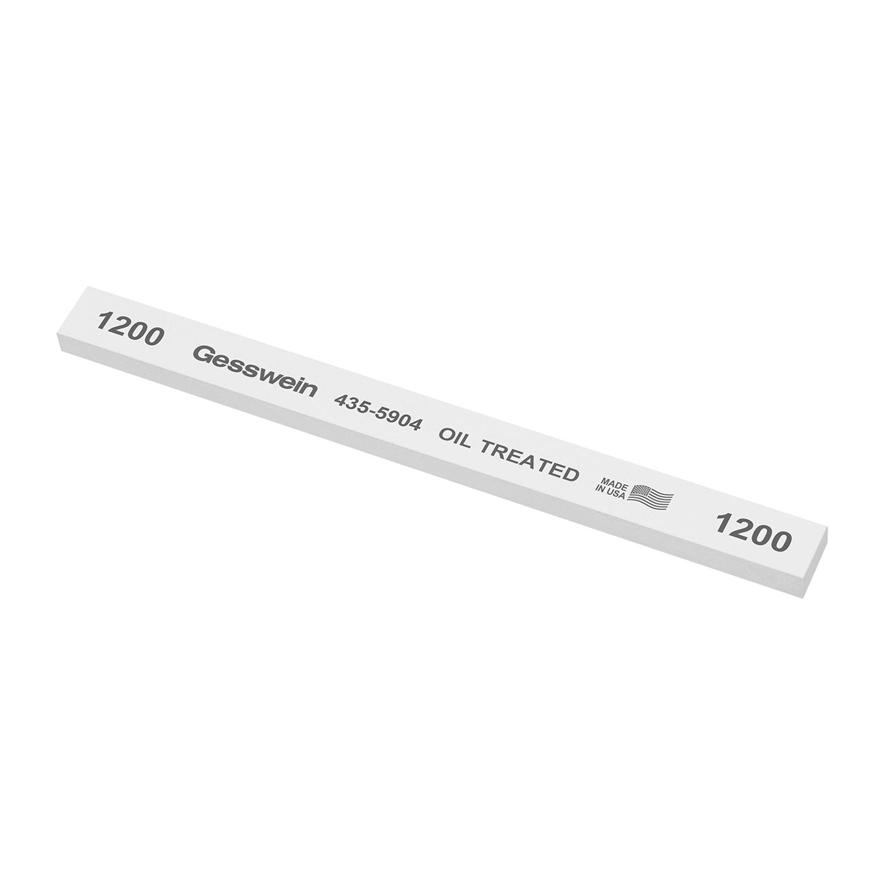 Gesswein® Oil-Treated Stones - 1/2" x 1/4" x 6", 1200 Grit  (Pkg. of 12)