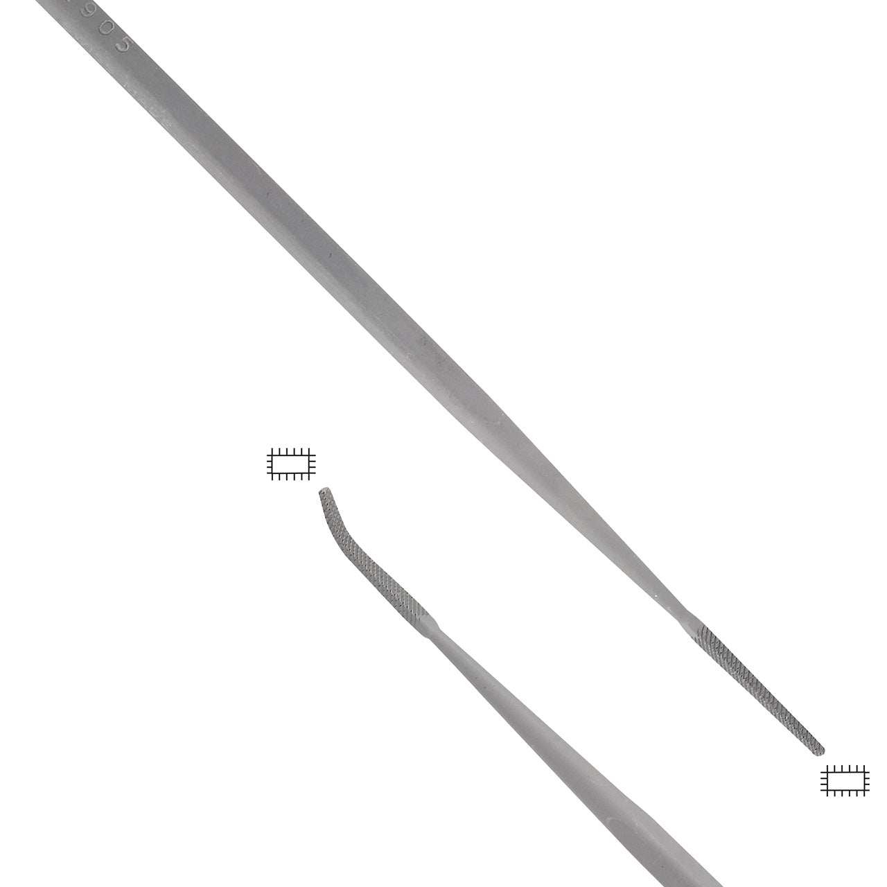 Grobet USA® 905 Cut 2 Diesinker's Riffler