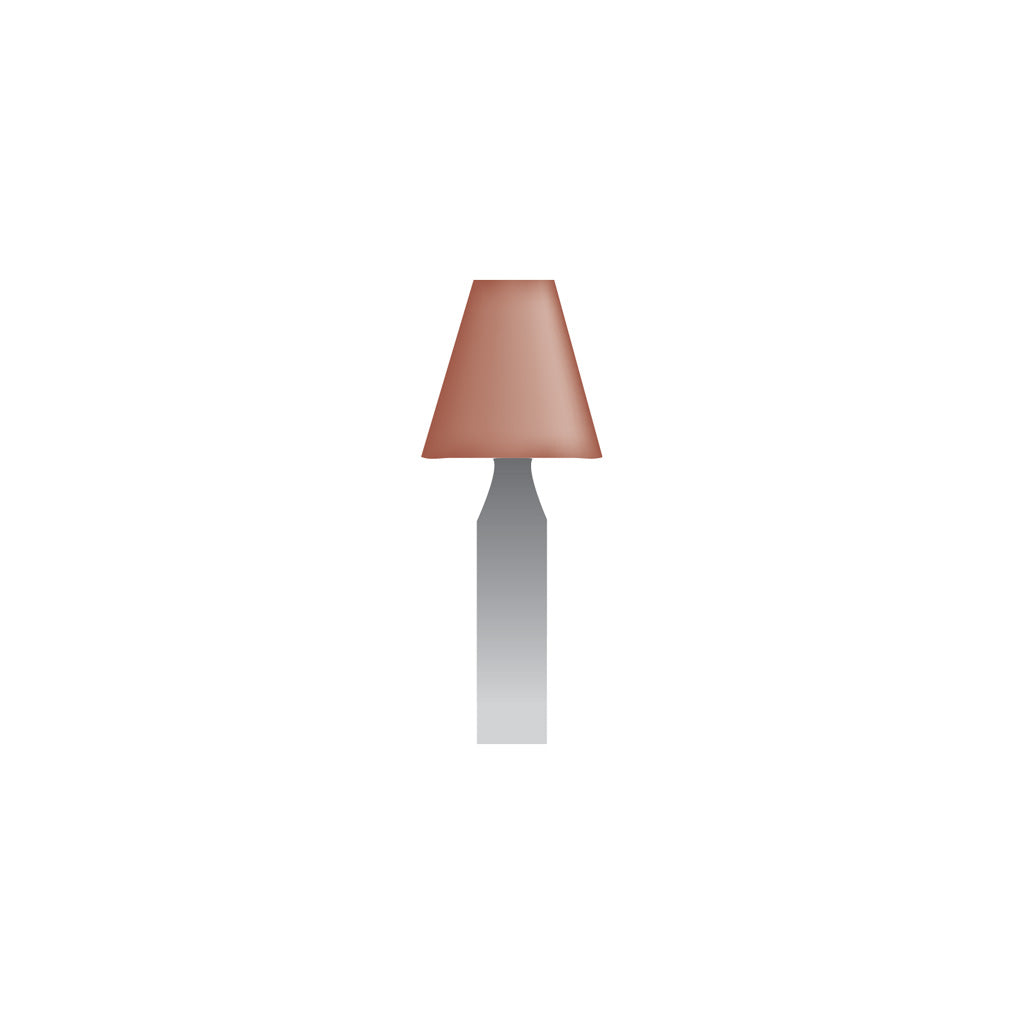 Red Mounted Points, 3mm Shank - B92, Box of 72