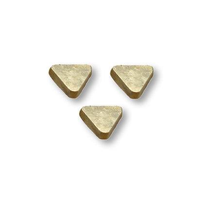 Brass 3/8" Triangular x 1/8" Laps (Pack of 3)