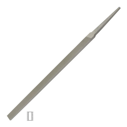Grobet USA® 6" Swiss Pattern Precision Files - Pillar Demi-Narrow