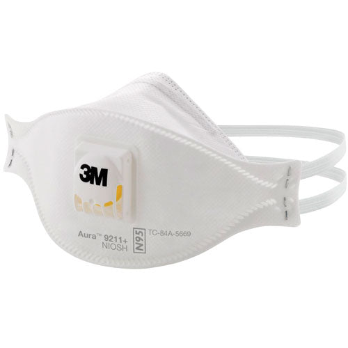 3M™ Disposable Particulate Flatfold Respirators - Box of 10 Masks ...