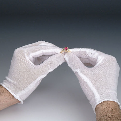 White Cotton Gloves