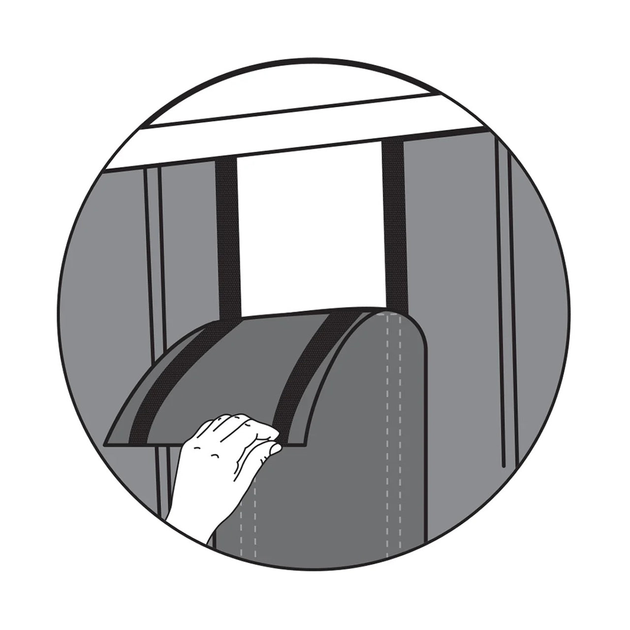 Hinge for 8' Laser Safety Barrier