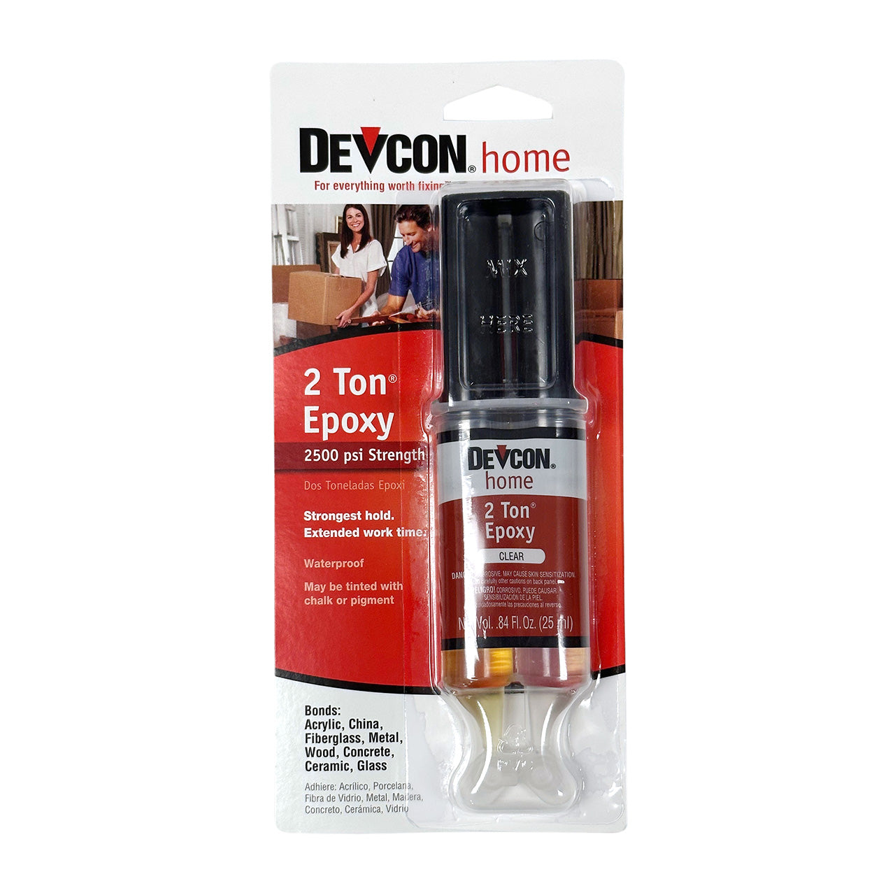 Devcon® Epoxy 2-Ton Clear 1oz Dev-Tube (Pkg. of 6) – Gesswein