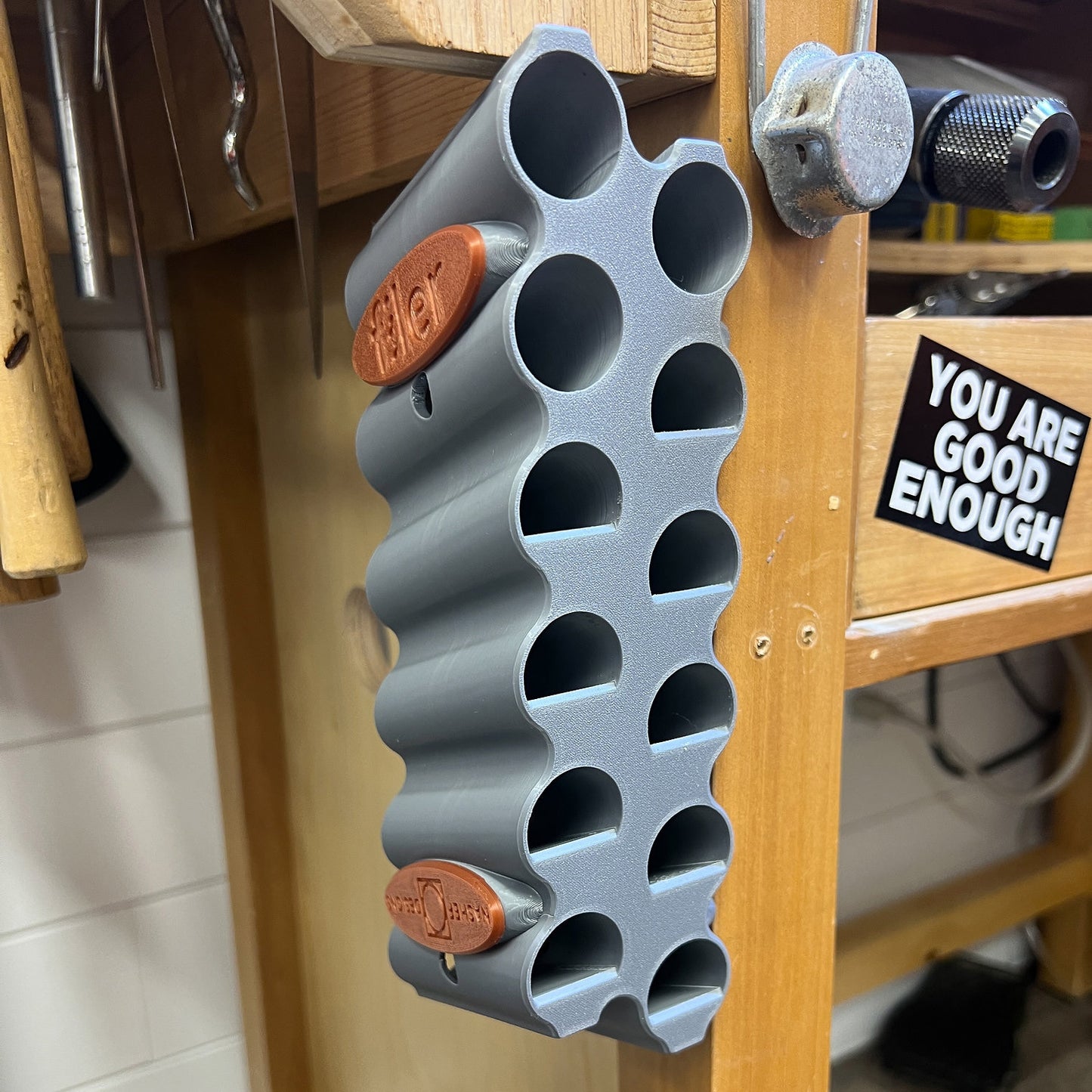 FILER™ 12 File and Mandrel Holder and Organizer - Large