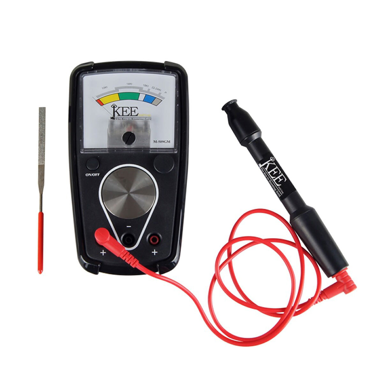 USED KEE Gold & Platinum Tester Set Complete