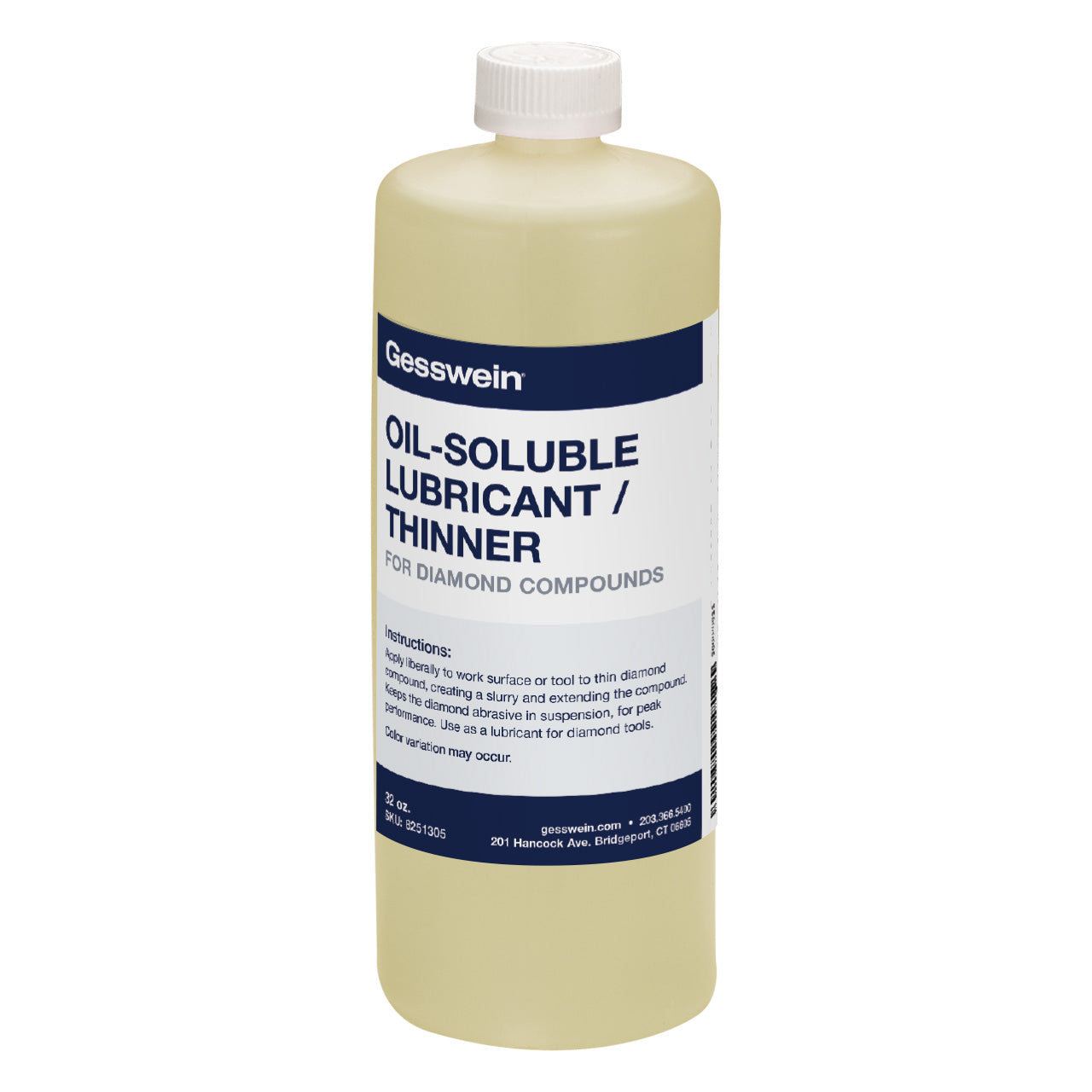 Lubricant/Thinner - Oil-Soluble, 32 oz. Bottle