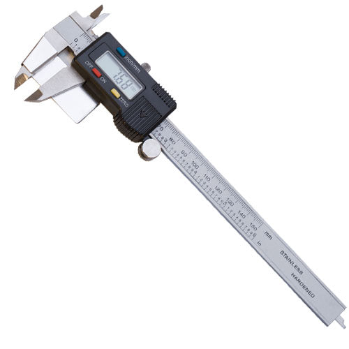 USED 6" Digital Caliper with Holding Plate