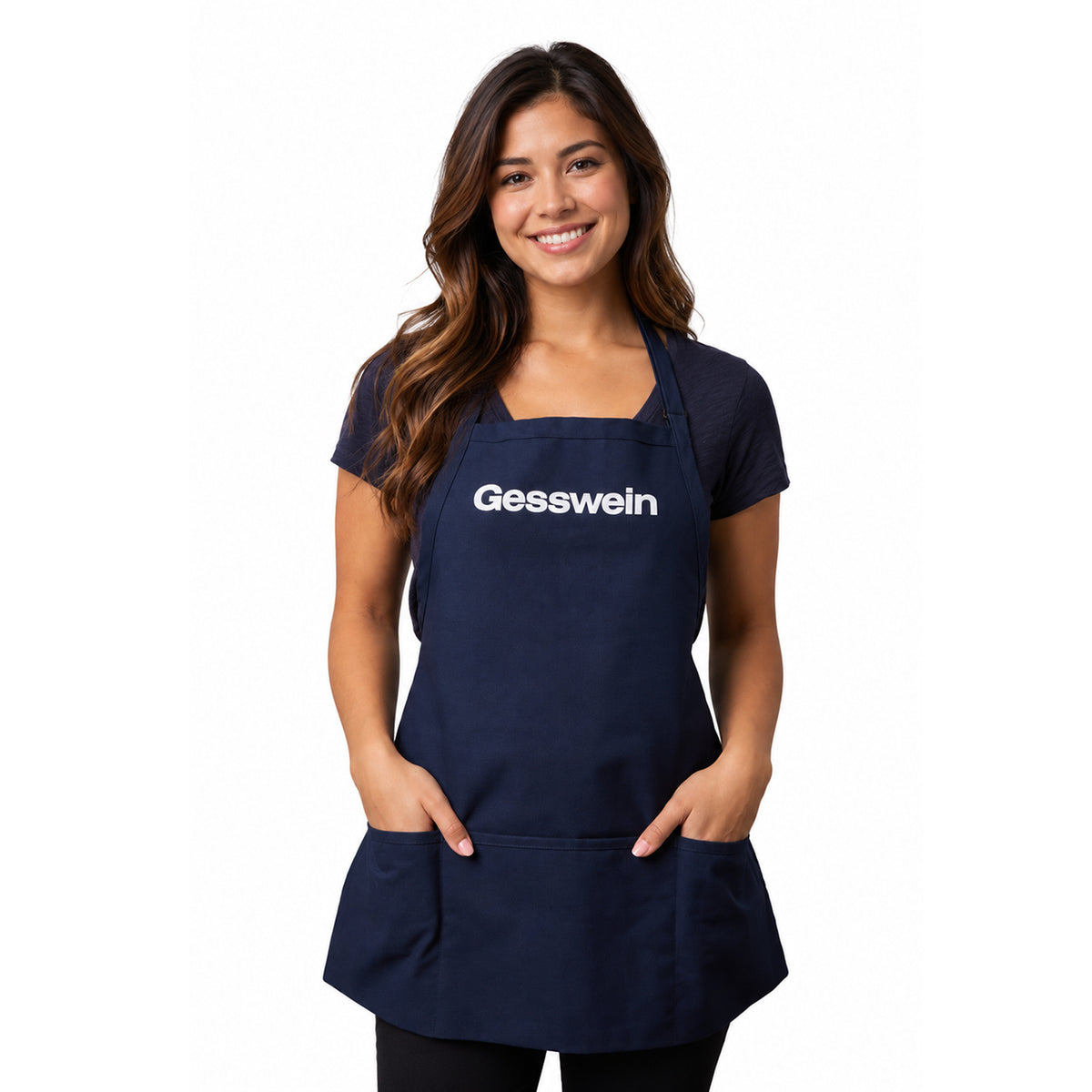 Bib Apron with Pockets