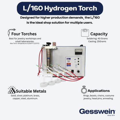 Todescato Hydrogen L160 Four Torch Welding System