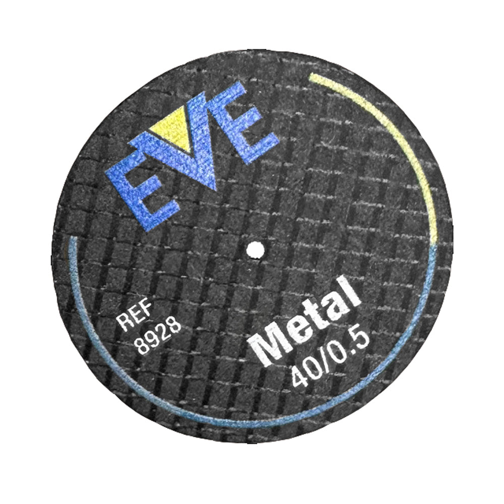 EVE® Fiber Discs - Aluminum Oxide, 40 x 0.5mm (Pkg. of 10)