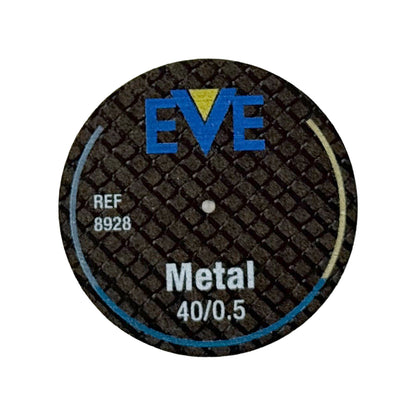 EVE® Fiber Discs - Aluminum Oxide, 40 x 0.5mm (Pkg. of 10)