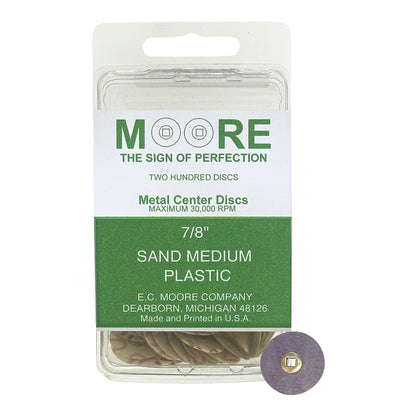Moore Sand Snap-On Discs