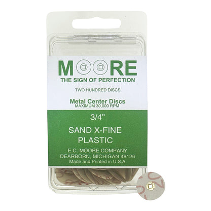 Moore Sand Snap-On Discs