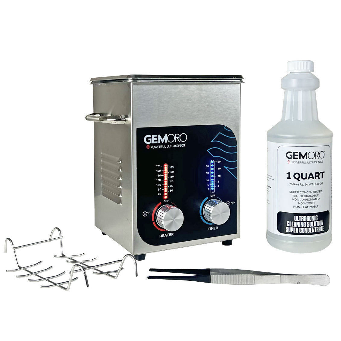 GEMORO® 2-Quart Next-Gen 2 Ultrasonic Cleaner