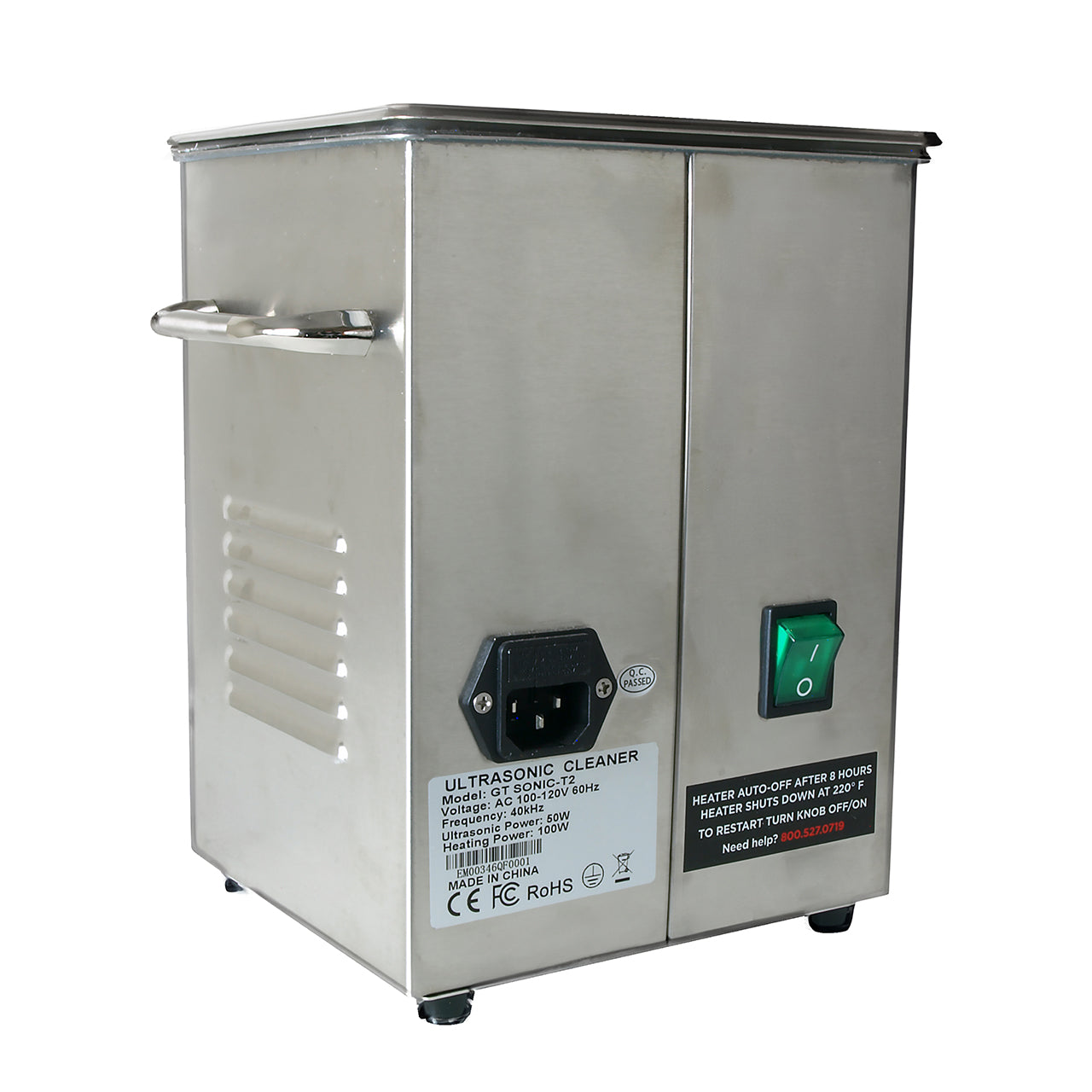 GEMORO® 2-Quart Next-Gen 2 Ultrasonic Cleaner