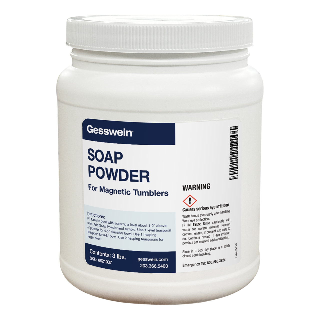 Soap Powder for Magnetic Tumblers - 3 lb. Jar