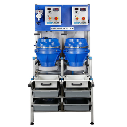 Avalon TE18x2 Combination Wet & Dry Disc Finishing Machine