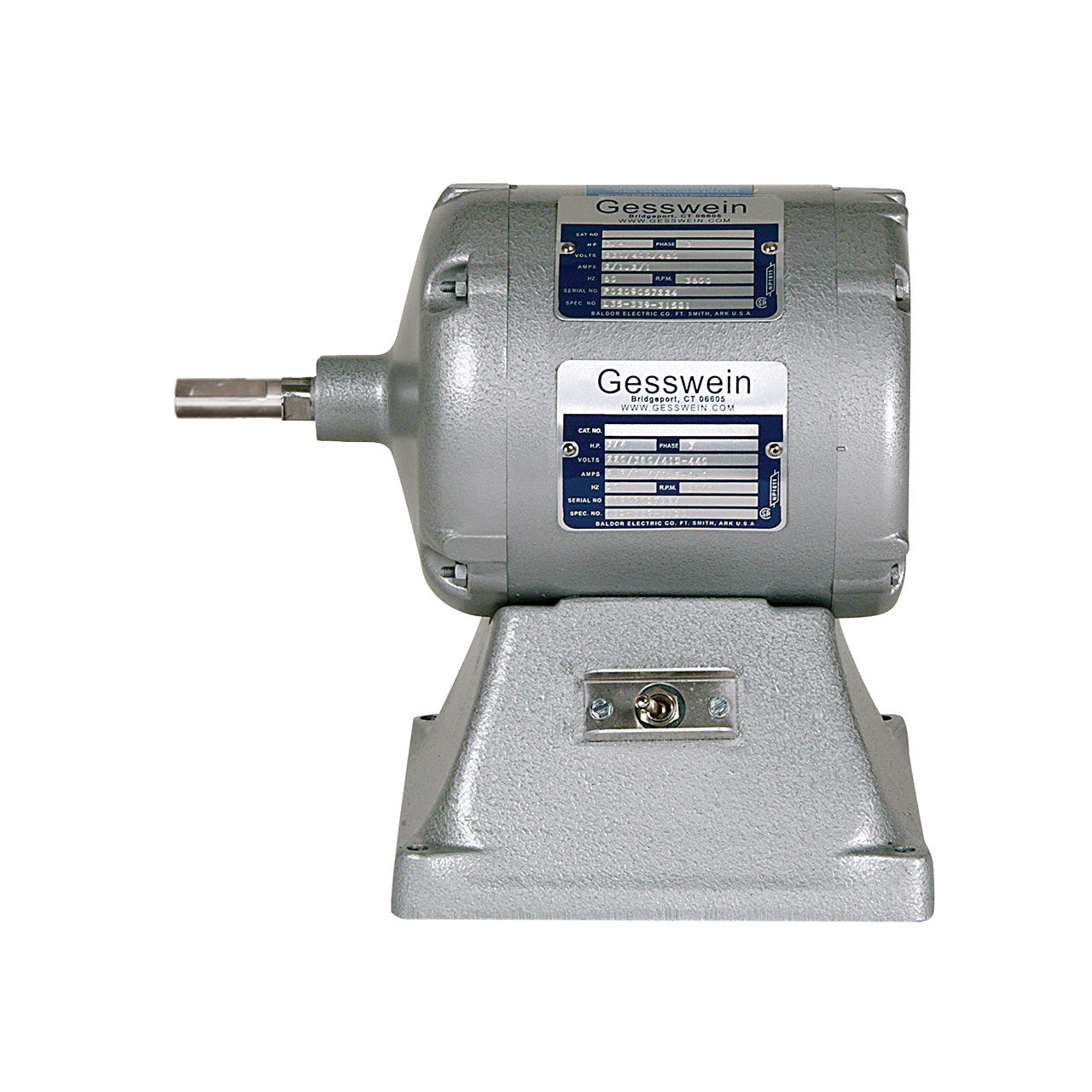 Baldor-Reliance® #75 Motor, 3/4 HP - Left, 220V-460V