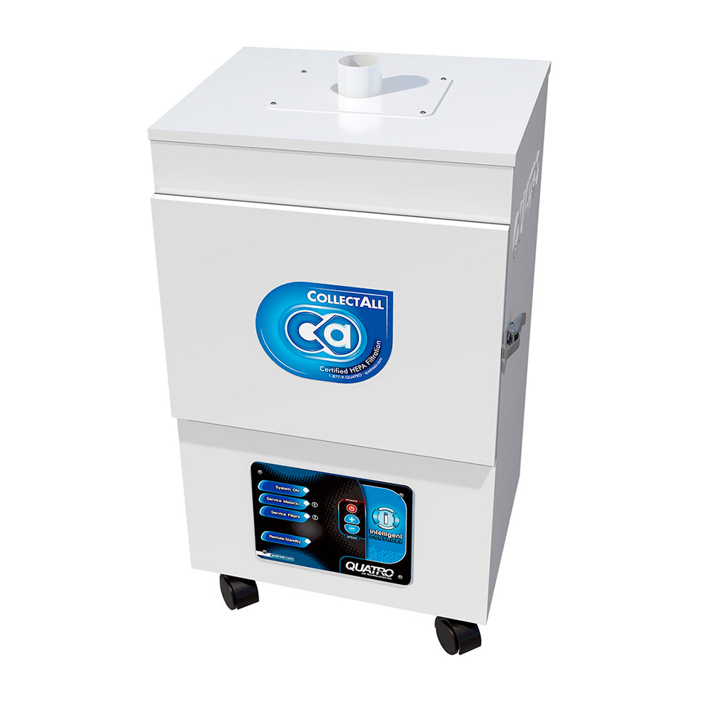 Used, Good Quatro Fume Extractor for SISMA Welders & Engravers regular 8541612 serial# 109370