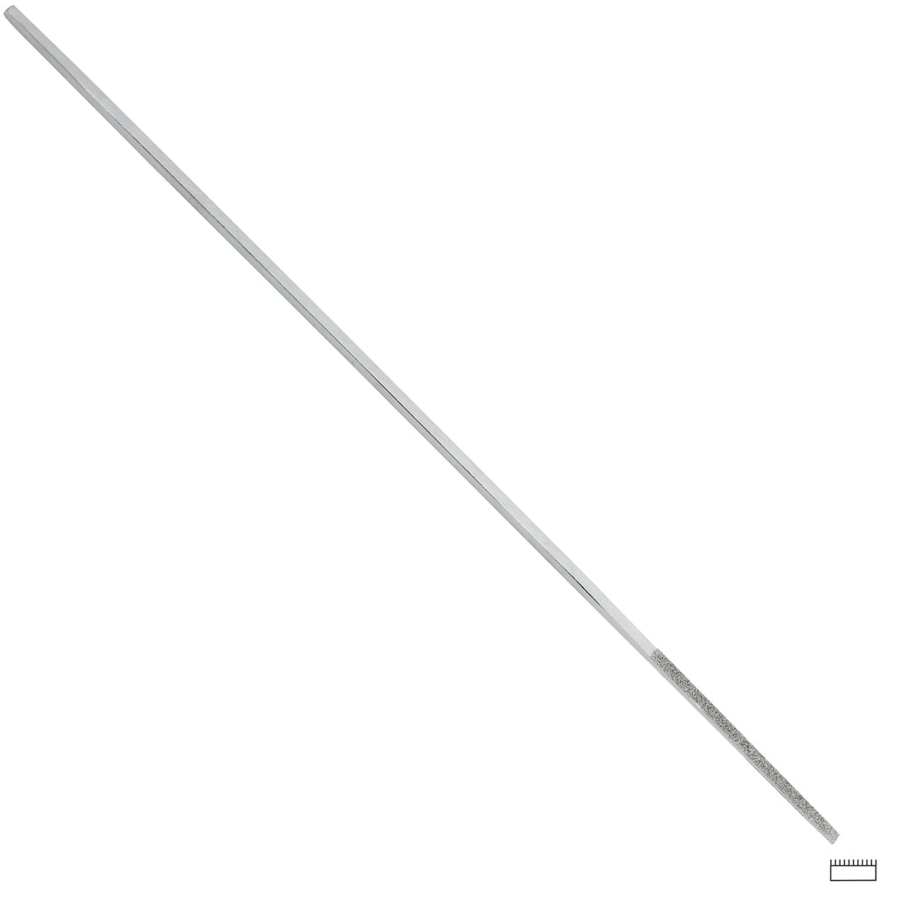 Gesswein® Tapered Diamond Hand Files - 2mm - 1S, #120