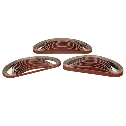 BZX Sanding Belts - Aluminum Oxide - 4mm, 120 (Pkg. of 10)