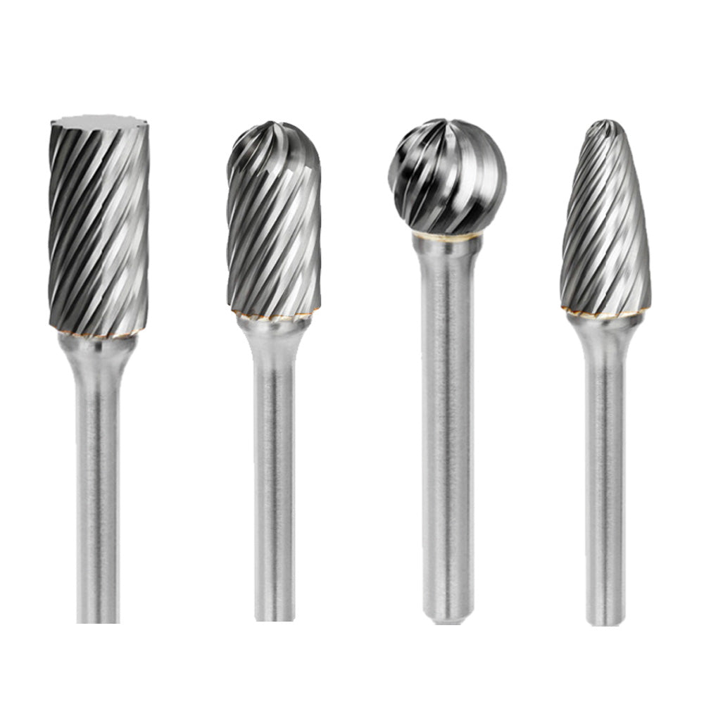Inox Carbide Burs, 1/8" Shank